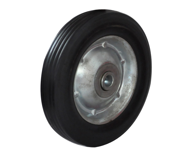 10" Solid Rubber Tire 220 lb Capacity