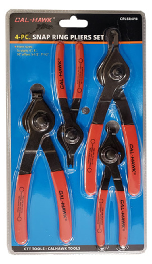 4 pc Snap Ring Plier Set 1