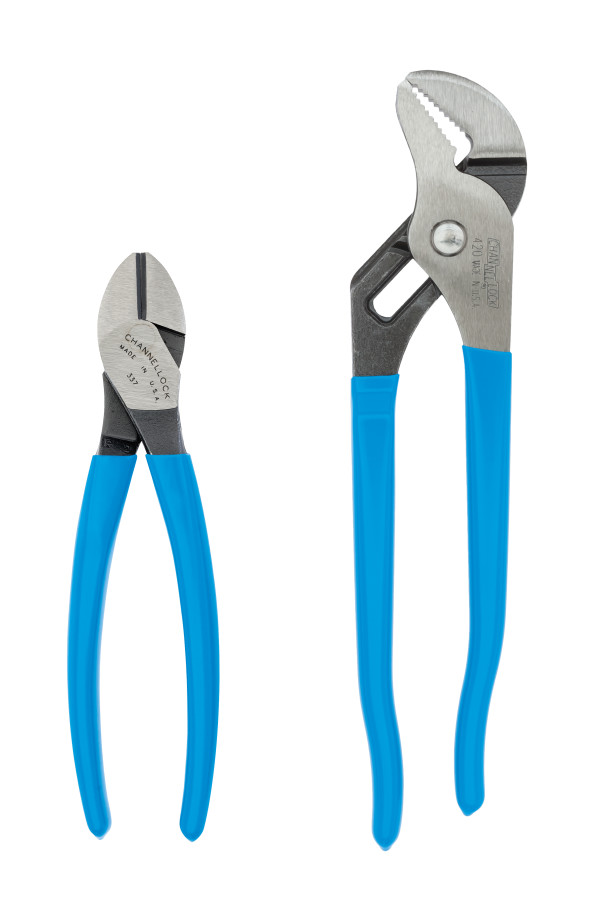 CHANNELLOCK 2PC TONGUE AND GROOVE PLIER SET MADE IN U.S.A.  1