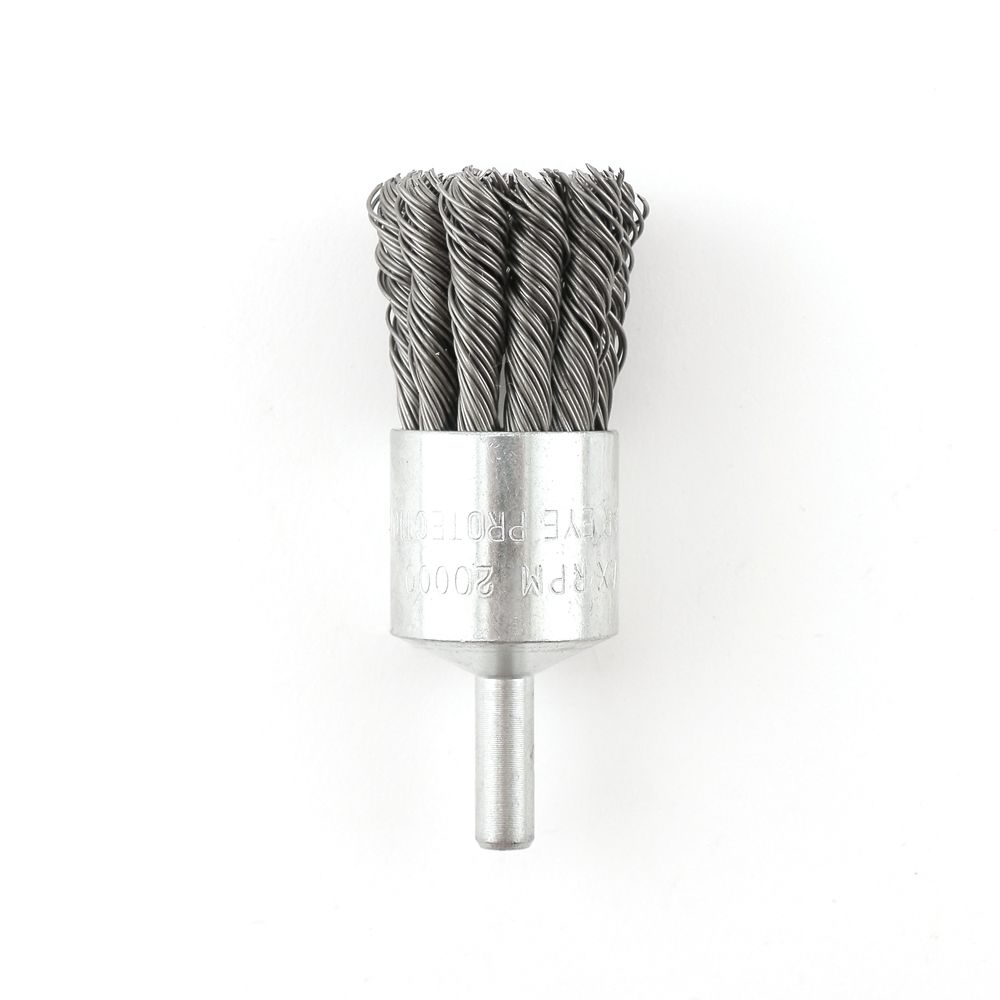 Knotted End Brush 1/4