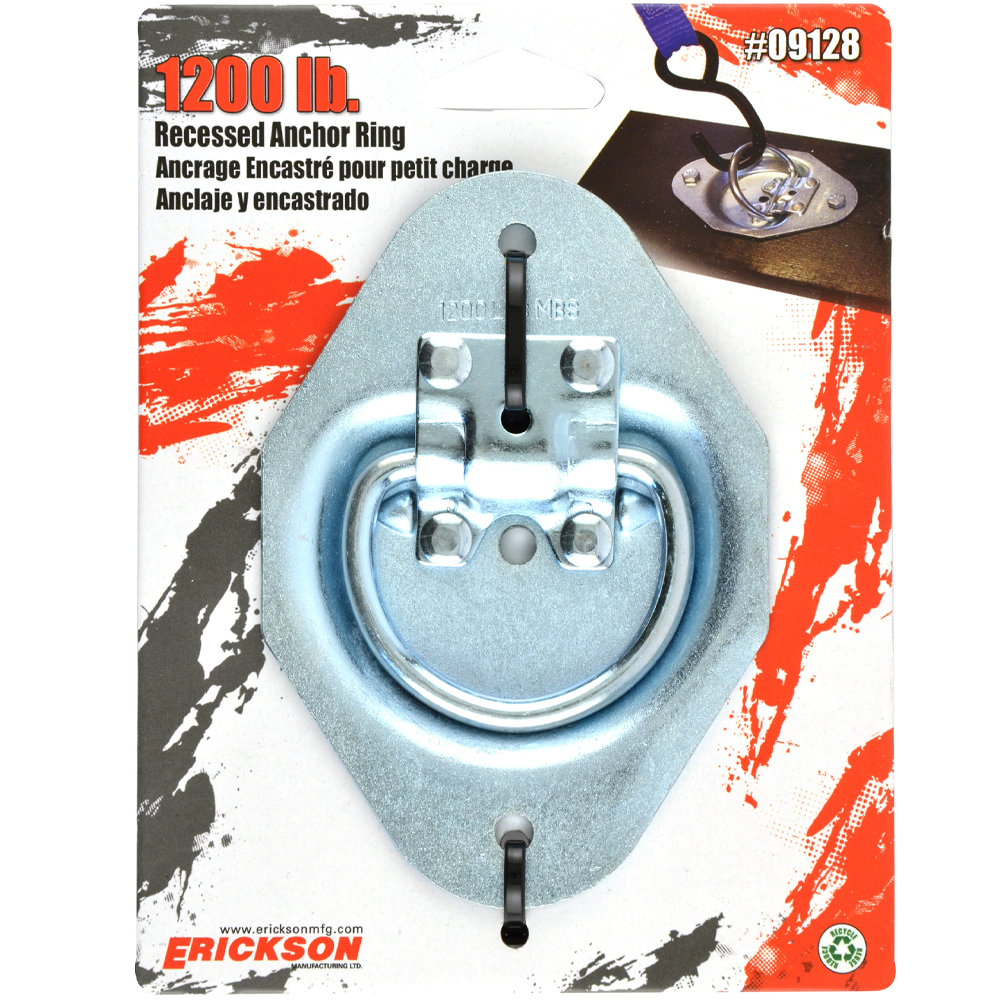  Recessed Anchor Ring 1200 lb Load Capacity by ERICKSON 2