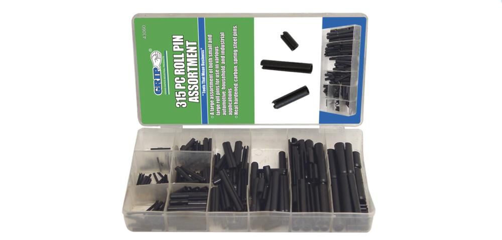 315 Pc. ROLL PIN ASSORTMENT 30 SIZES