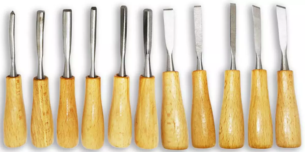 11 pc Wood Carving Chisel Set