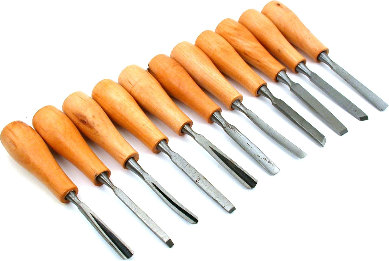 11 pc Wood Carving Chisel Set 1