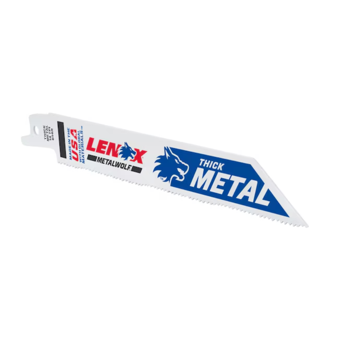 Lenox 6" x 14 TPI BI-Metal Reciprocating Blade  5 PACK