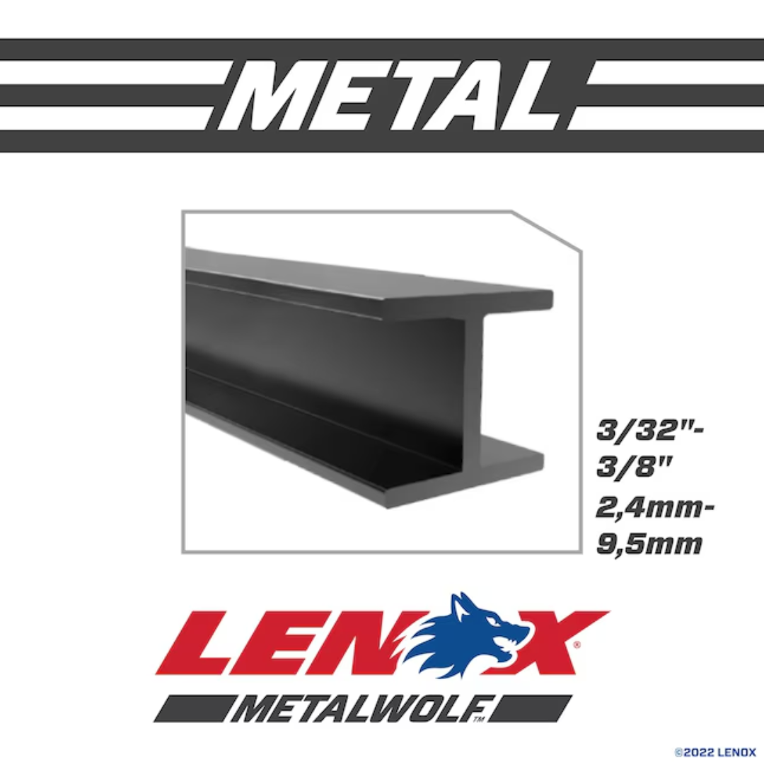 Lenox 6" x 14 TPI BI-Metal Reciprocating Blade  5 PACK 2