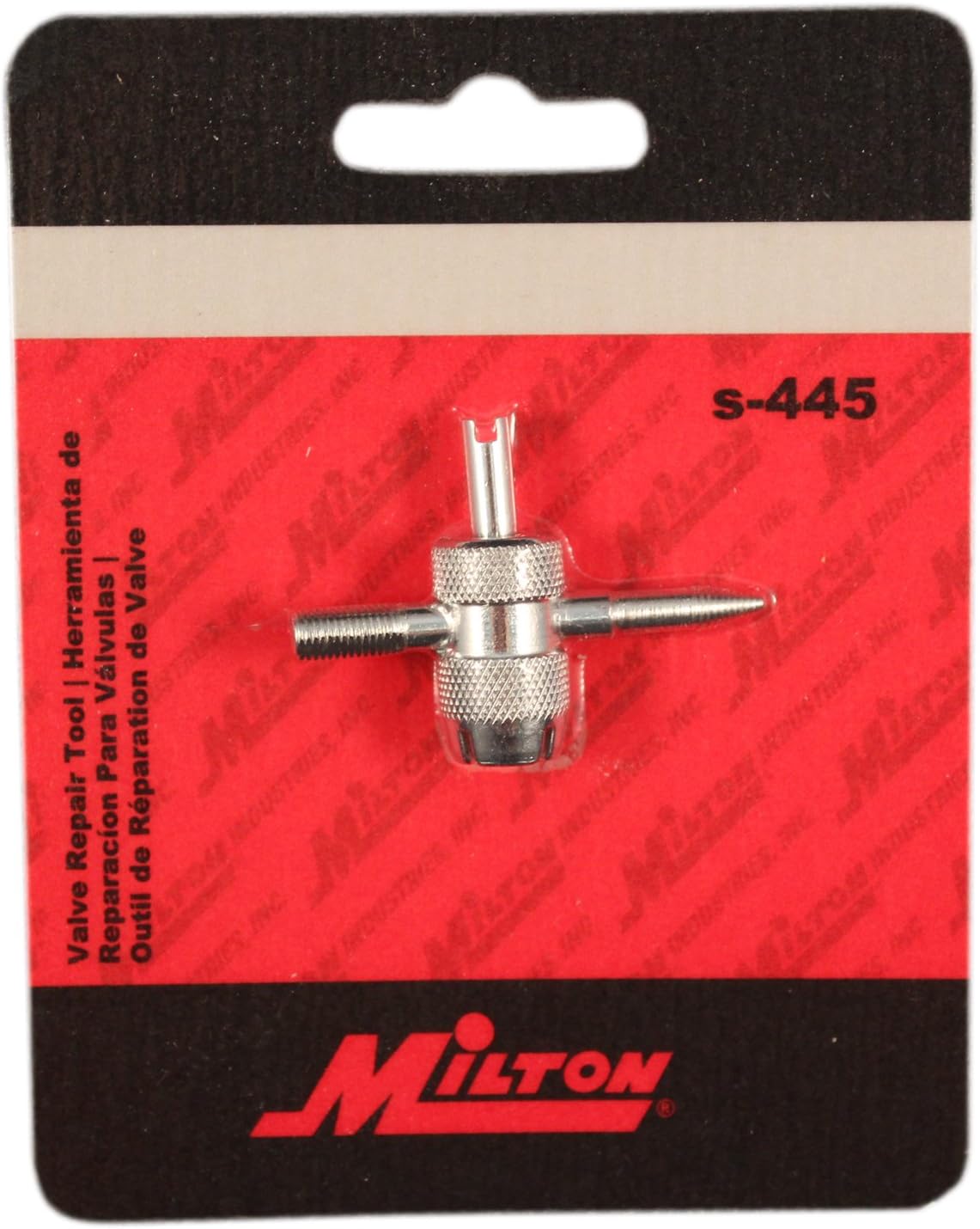 MILTON 4 In 1 Valve Repair Tool (for valve stem and core) Made in U.S.A. 1