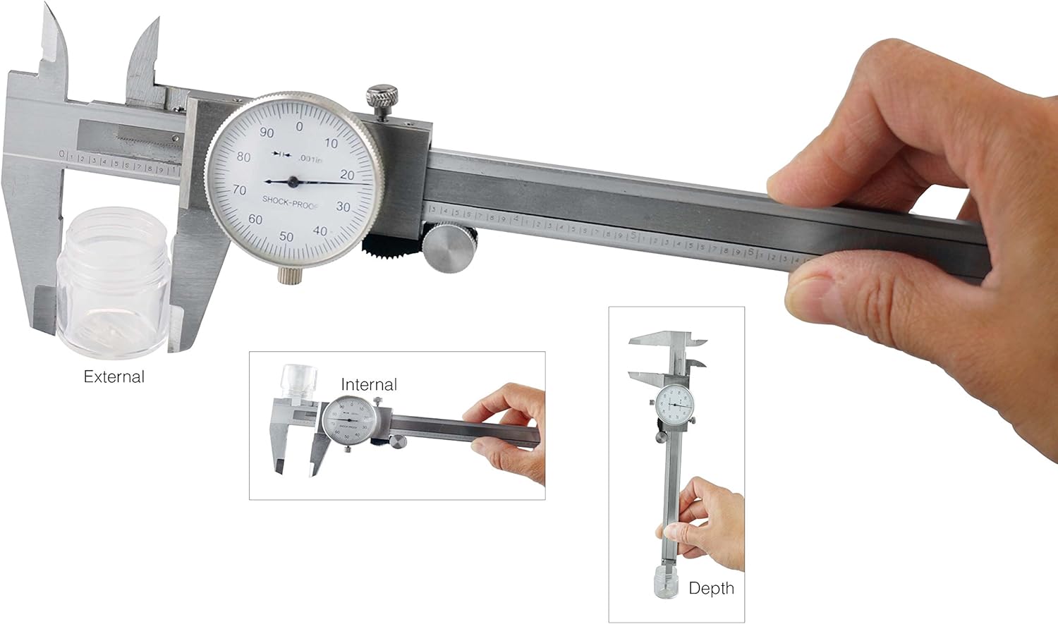 0-6" Precision Dial Caliper 1