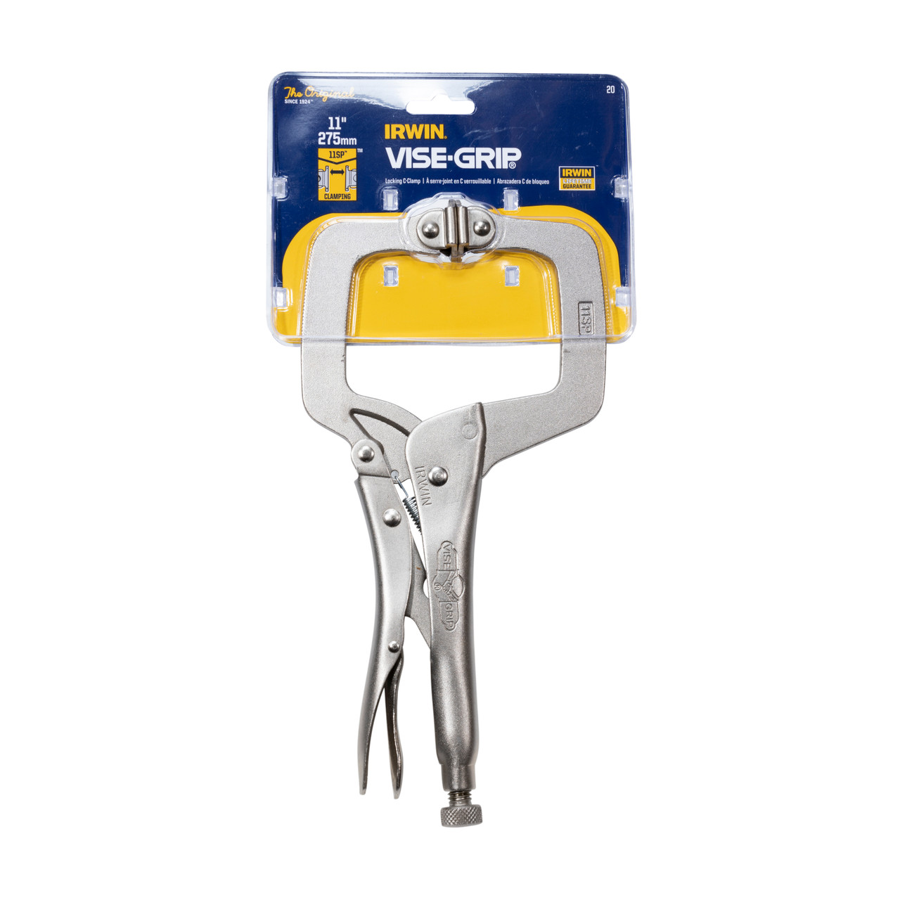 VISE-GRIP 11" C-Clamp With Swivel Pads Locking Plier 2